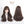 Load image into Gallery viewer, Softgirl daily brown wig YC24838