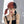 Load image into Gallery viewer, Fashion daily orange black mixed color wig yc23492