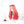 Load image into Gallery viewer, Lolita Pink red Gradient Curly Wig YC20359