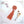 Load image into Gallery viewer, Lolita orange long curly wigs yc20747