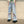 Load image into Gallery viewer, Fashion casual rainbow letters graffiti denim pants yc23195