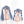 Load image into Gallery viewer, lolita mixed color straight wig yc23415