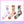 Load image into Gallery viewer, Cute fruit transparent long socks (3 pairs) yc23730
