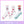 Load image into Gallery viewer, Cute fruit transparent long socks (3 pairs) yc23730