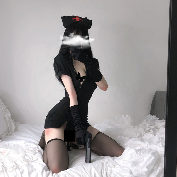 Sexy nurse suit short skirt suit YC21891