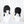 Load image into Gallery viewer, Lolita black wig yc22389
