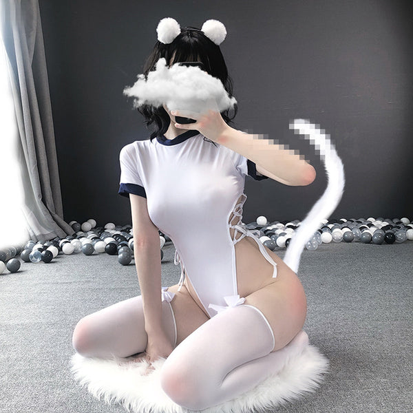 Siamese strappy pajamas YC21813