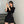Load image into Gallery viewer, Punk black PU belt + leg loops YC24489