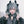 Load image into Gallery viewer, Haze blue curly wig yc24571