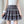 Load image into Gallery viewer, Gray pink plaid high waist pleated skirt YC24208