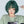 Load image into Gallery viewer, Harajuku green short straight hair wig YC24328