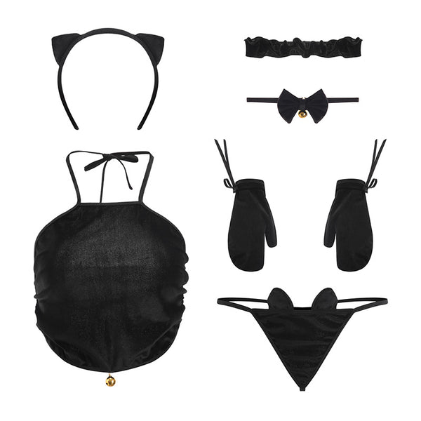 Sexy cat apron underwear  yc22297