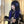 Load image into Gallery viewer, lolita black gradient blue wig yc50236