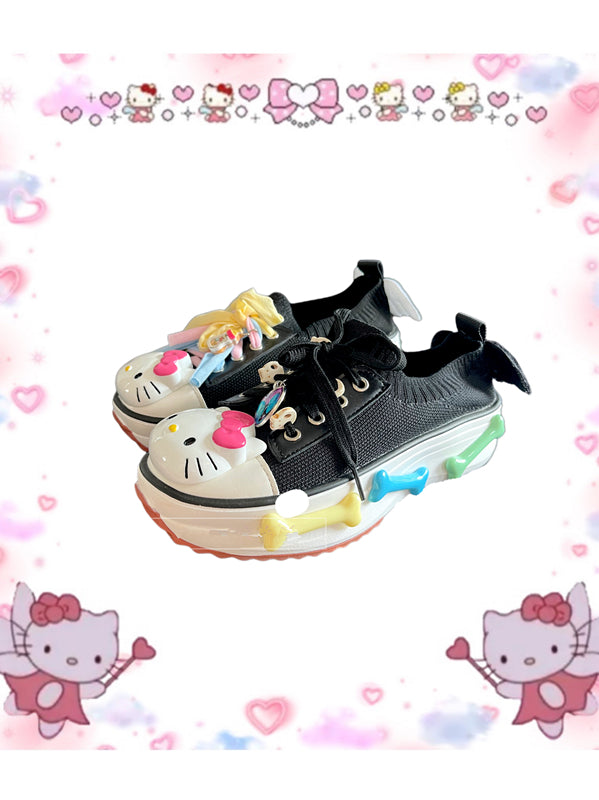 Harajuku kitty casual shoes Yc24763