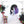 Load image into Gallery viewer, Lolita Irregular Mixed Color Wig yc22369