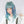 Load image into Gallery viewer, Harajuku Blue Green Gradient Wig yc20973