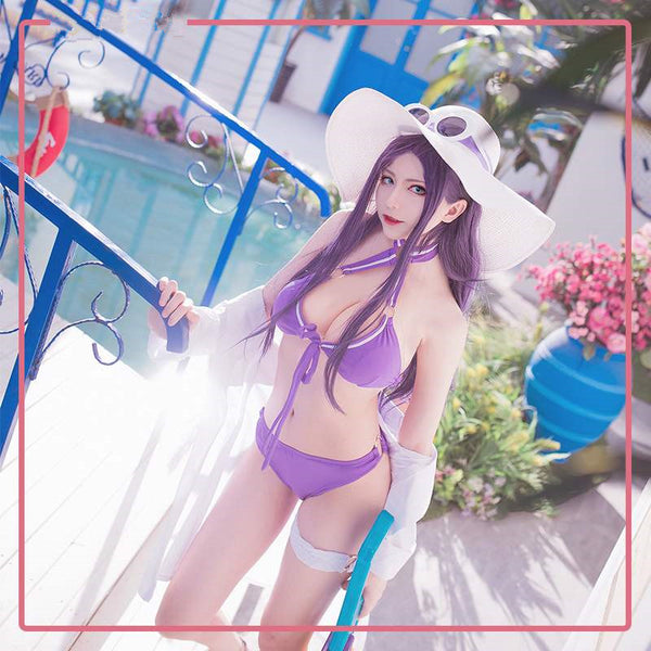 LEAGUE OF LEGENDS Pool party policewoman cos suit yc22954