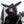 Load image into Gallery viewer, Punk black bib YC24481