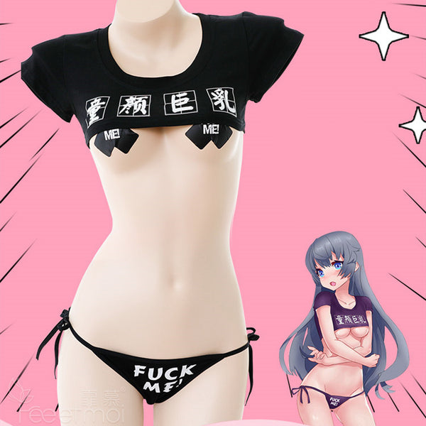 Sexy anime cos bikini suit yc22502