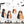 Load image into Gallery viewer, Lolita black orange straight curly hair wig yc22174