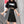 Load image into Gallery viewer, Black gray stitching pleated skirt yc22255