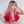 Load image into Gallery viewer, Lolita Pink red Gradient Curly Wig YC20359
