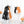 Load image into Gallery viewer, Lolita black orange straight curly hair wig yc22174