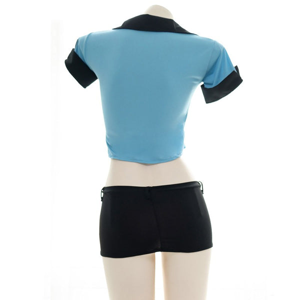 Sexy top + skirt suit YC24178