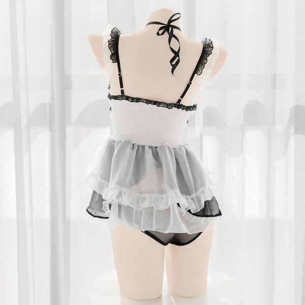 Strawberry Ribbon Pajama Set yc24722