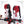 Load image into Gallery viewer, Lolita red and black colorblock wig YC21439