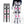 Load image into Gallery viewer, Lolita playing card printed knee socks (one pair) YC21527