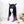 Load image into Gallery viewer, Lolita black purple gradient wig YC21538