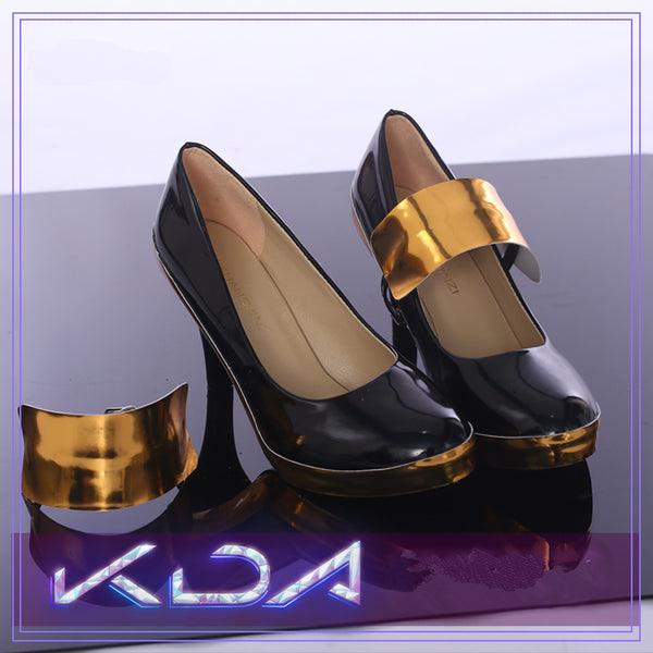 League Of Legends KDA Ahri Kaisa Cosplay Shoes yc21169