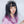 Load image into Gallery viewer, Gradient Purple Medium Length Straight Hair Wig YC24414