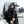 Load image into Gallery viewer, Punk black bib YC24481