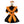 Load image into Gallery viewer, Halloween Pumpkin Maid Dress yc24787