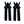 Load image into Gallery viewer, Punk black bib YC24481