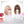 Load image into Gallery viewer, Lolita short straight mixed color wig YC24343