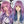 Load image into Gallery viewer, Unicorn Purple Gradient Wig yc24695