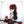 Load image into Gallery viewer, Lolita red and black colorblock wig YC21439