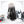 Load image into Gallery viewer, Lolita black white gradient wig yc24592
