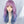 Load image into Gallery viewer, Unicorn Purple Gradient Wig yc24695