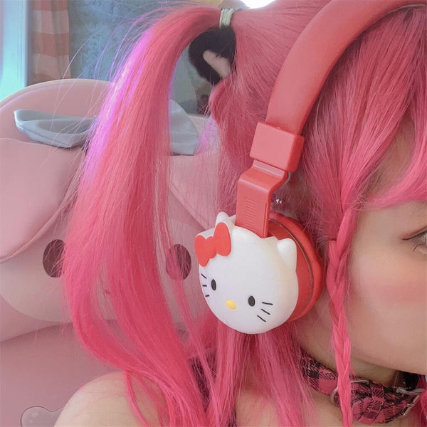 Harajuku  Kitty Bluetooth Headset yc50141