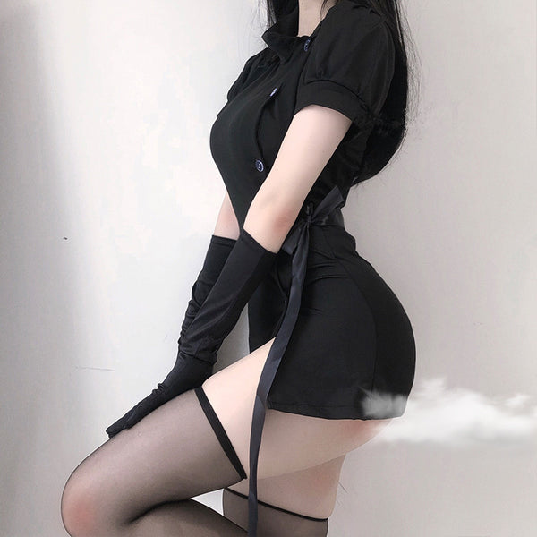Sexy nurse suit short skirt suit YC21891