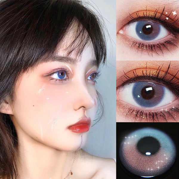 Pink Blue CONTACT LENS (TWO PIECES) YC23435