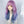 Load image into Gallery viewer, Unicorn Purple Gradient Wig yc24695