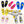 Load image into Gallery viewer, drawn smiling face cotton slippers yc50204
