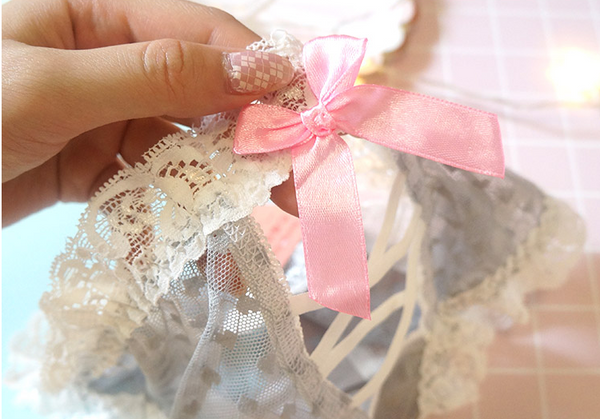 Sexy Slim Mesh Lace Panties YC20102