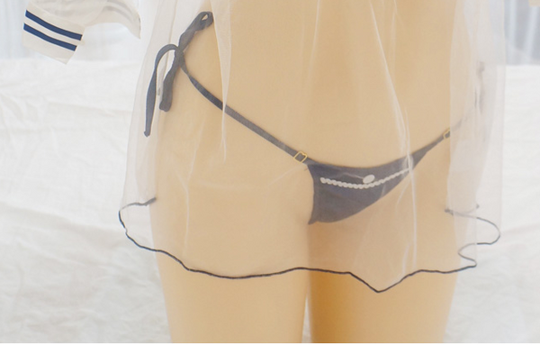 Sexy COS Sailor Suit Underwear Three-piece Suit YC20104