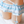 Load image into Gallery viewer, Blue and White Striped Garter YC20106